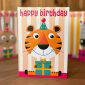 BB01 Tilly Tiger Birthday Card