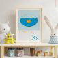 X is for X-ray Fish Children's Alphabet Print