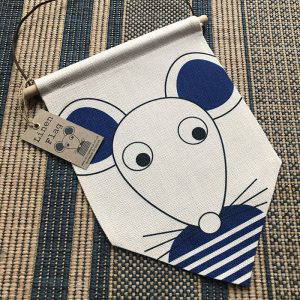 Linen Mouse Flag