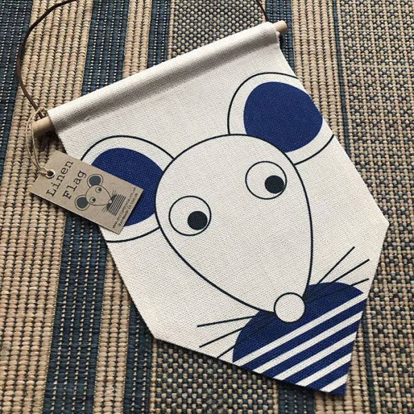 Linen Mouse Flag 1 Linen Mouse Flag