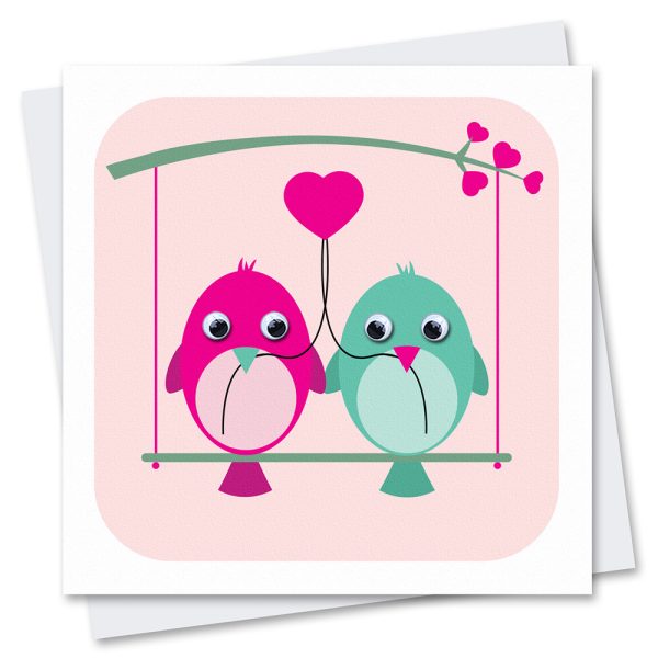 love birds card