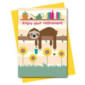 retirement card